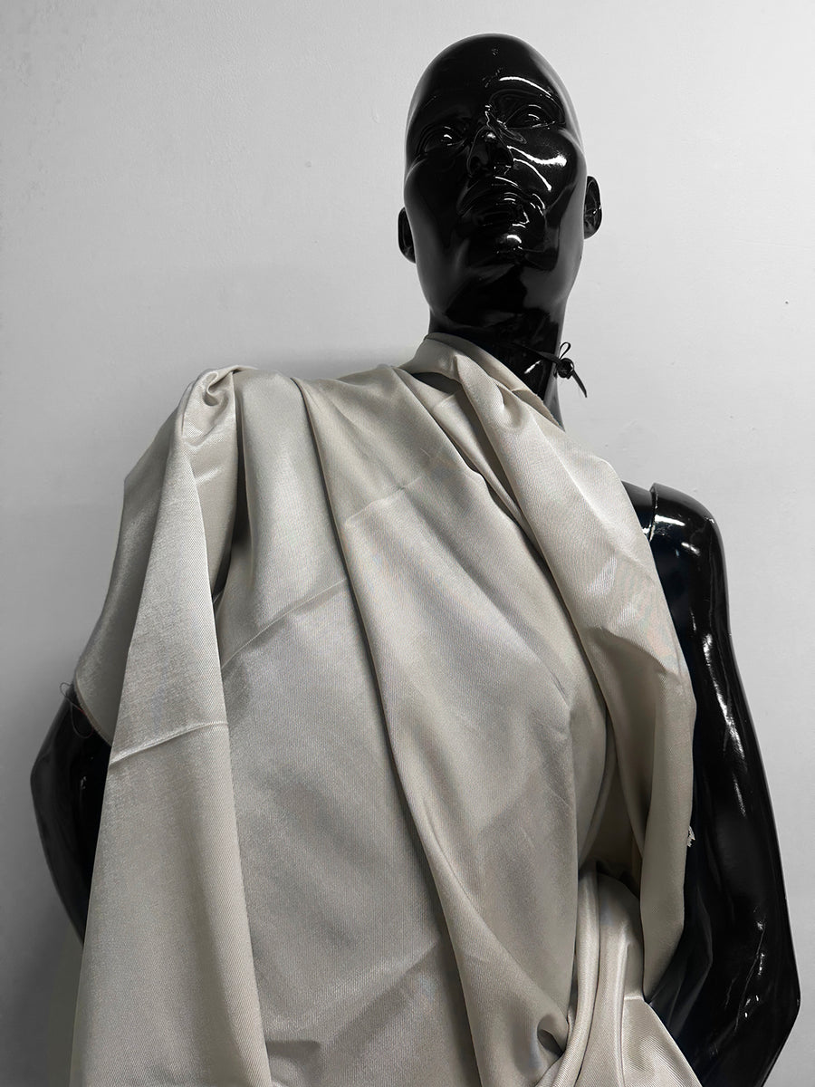 Italian Summer Cotton Viscose Twill Lining - Sand