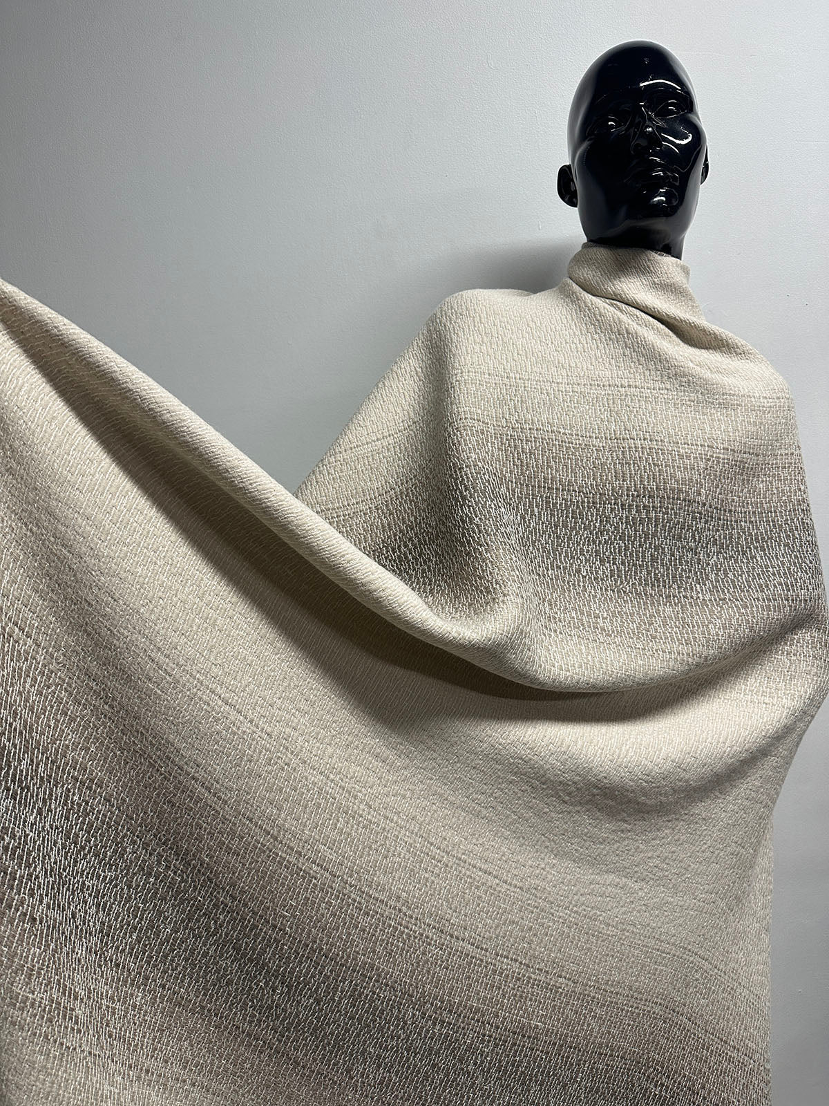 Exceptional Italian Alpaca Art Weave Coating Extra Soft