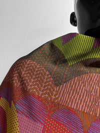 Designer Faille Sateen Woven Design - Bright