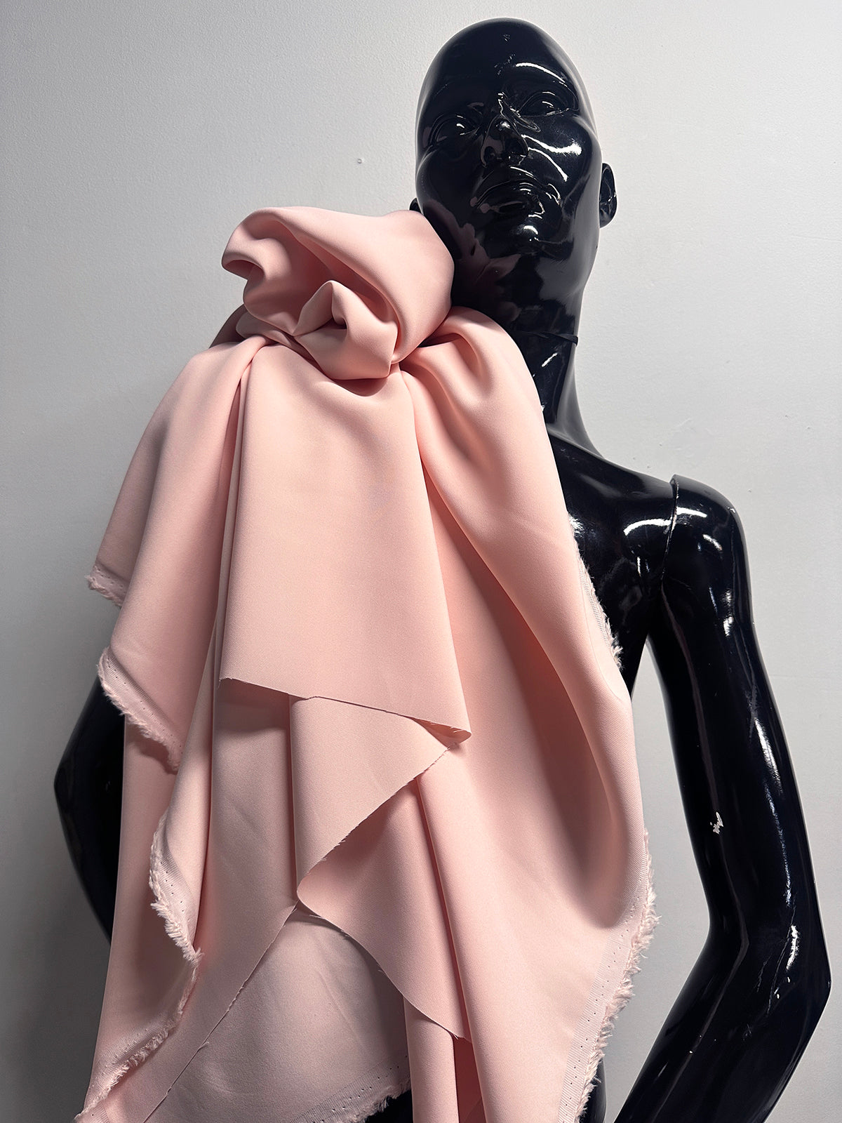 Italian Soft Smooth Viscose Crepe - Pink