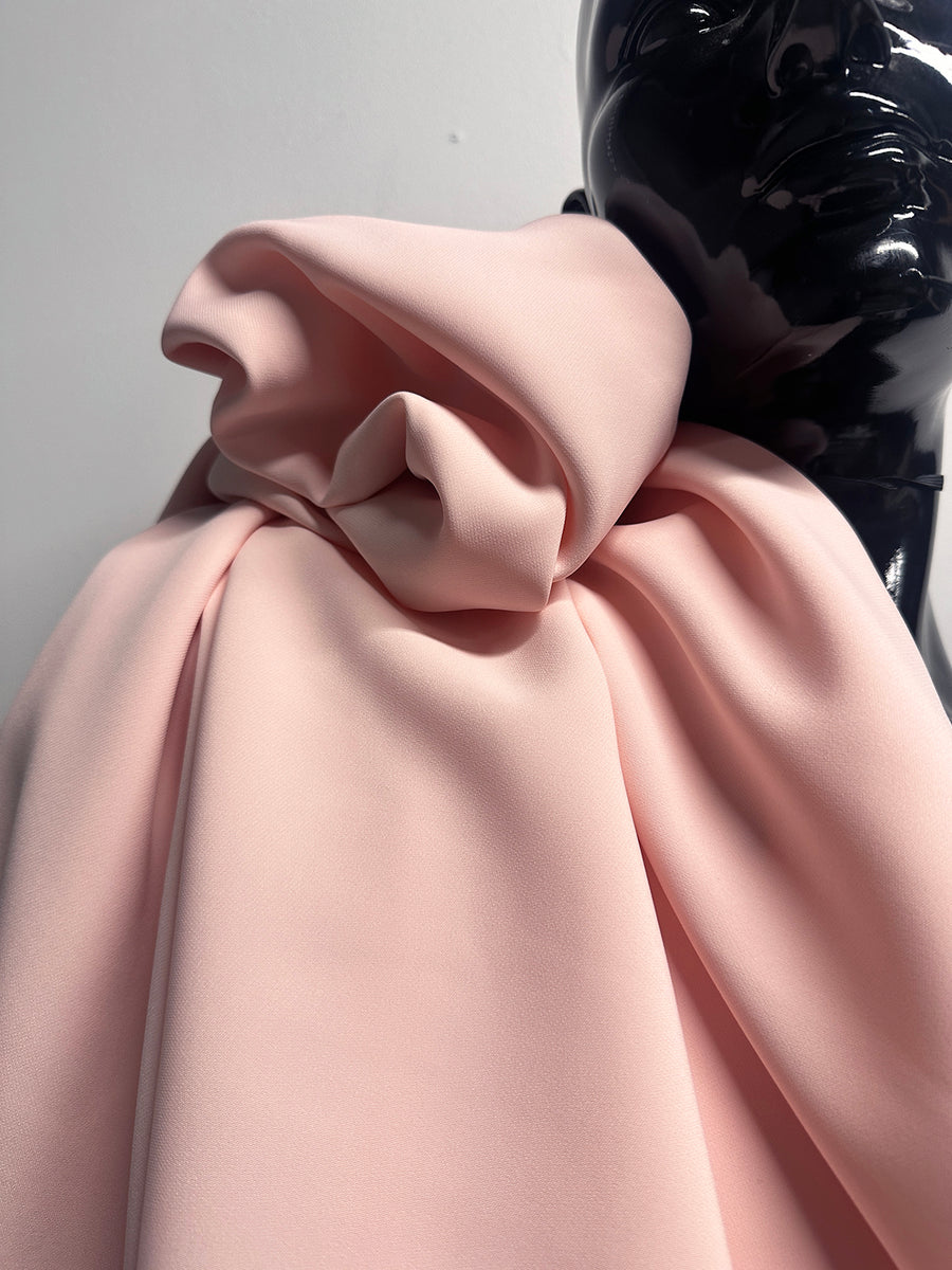 Italian Soft Smooth Viscose Crepe - Pink