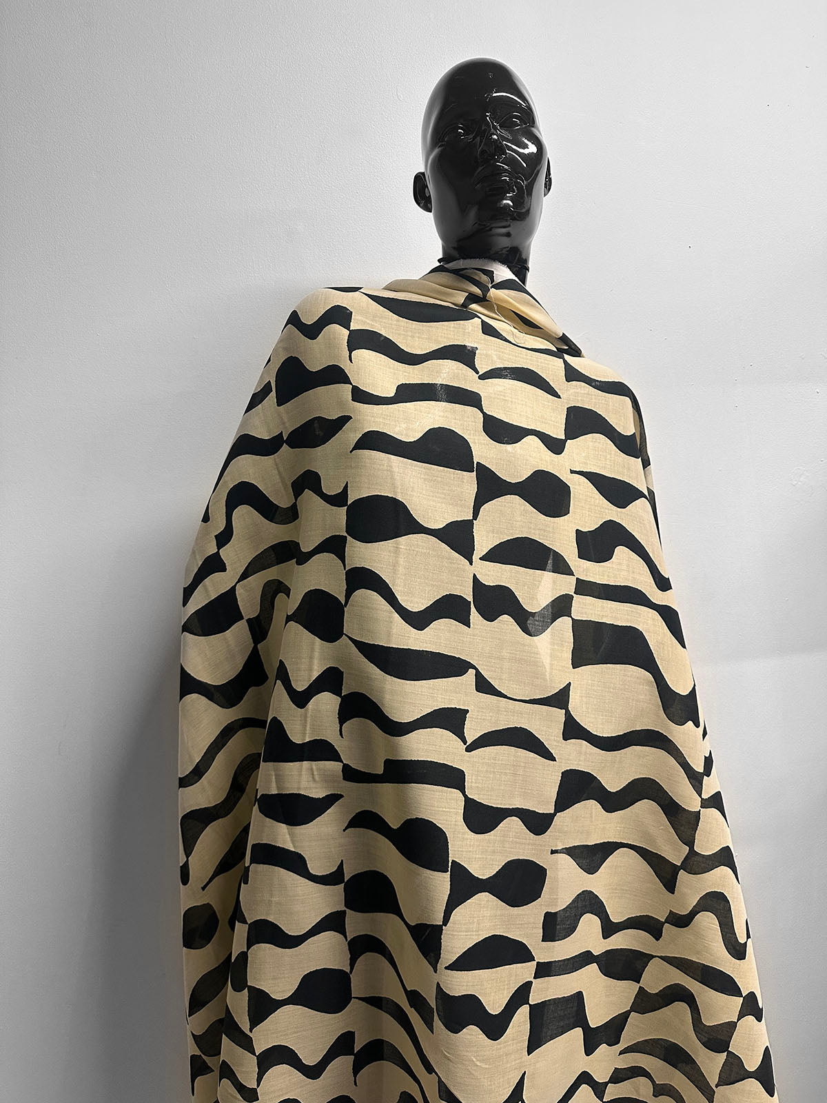 Italian Ramie Cotton Voile Print