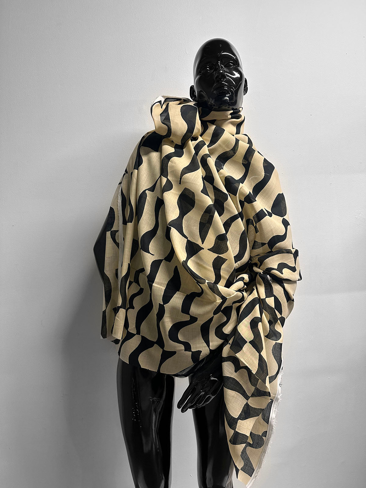 Italian Ramie Cotton Voile Print