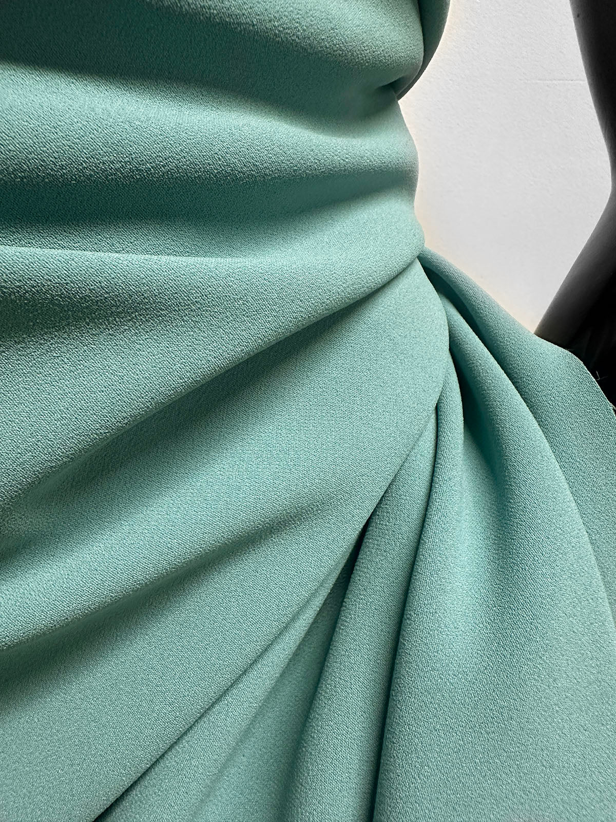 Italian Double Viscose Crepe Vintage Sage