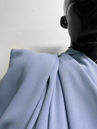 Italian Double Crepe Viscose Suiting Limited Stock - Periwinkle