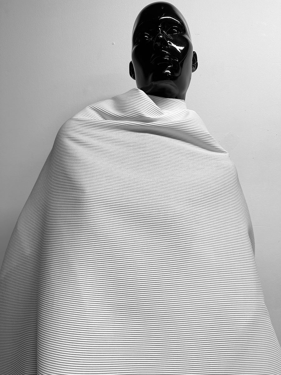 Back In Stock! Italian Pintucked Crisp White Cotton