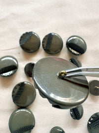 Italian Vintage Industrial Design Avant Garde Buttons