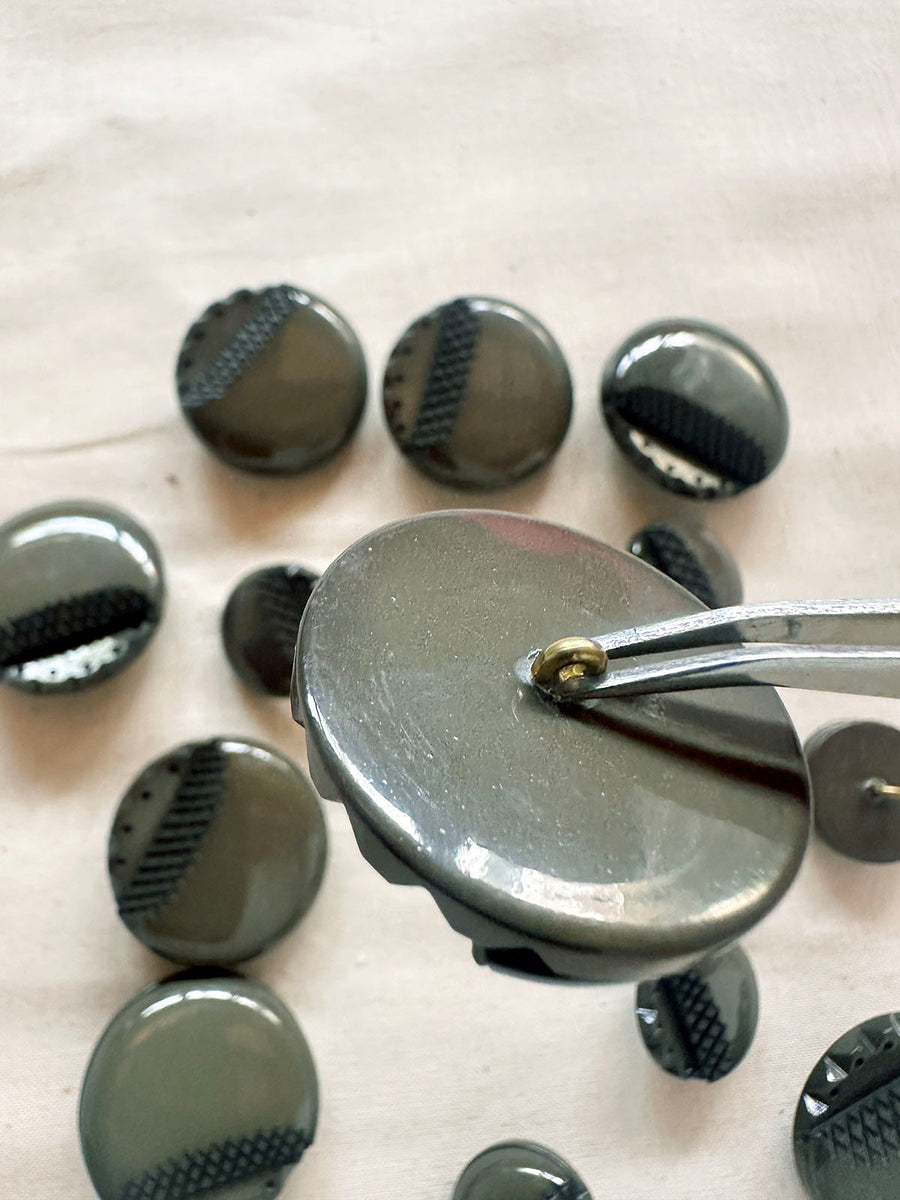 Italian Vintage Industrial Design Avant Garde Buttons