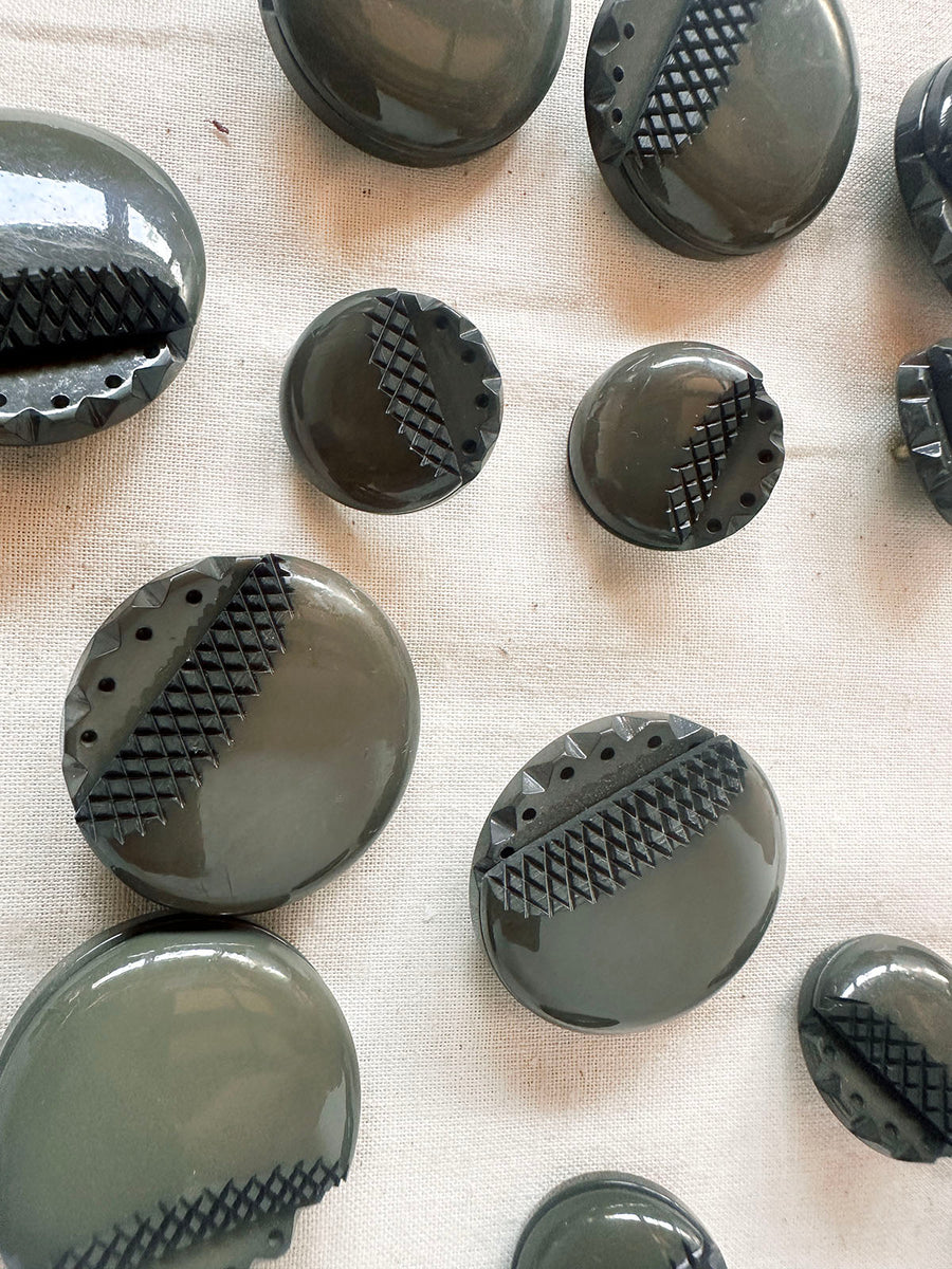 Italian Vintage Industrial Design Avant Garde Buttons