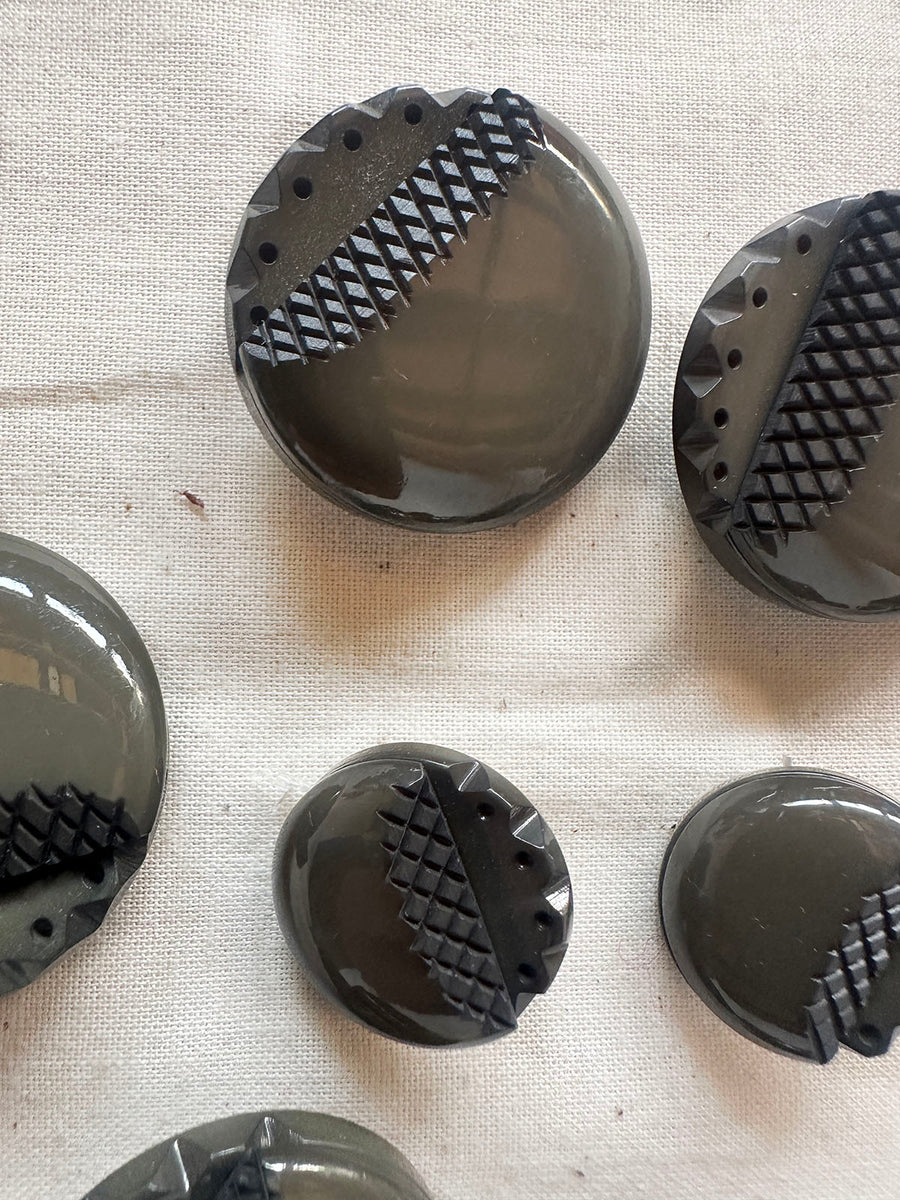 Italian Vintage Industrial Design Avant Garde Buttons