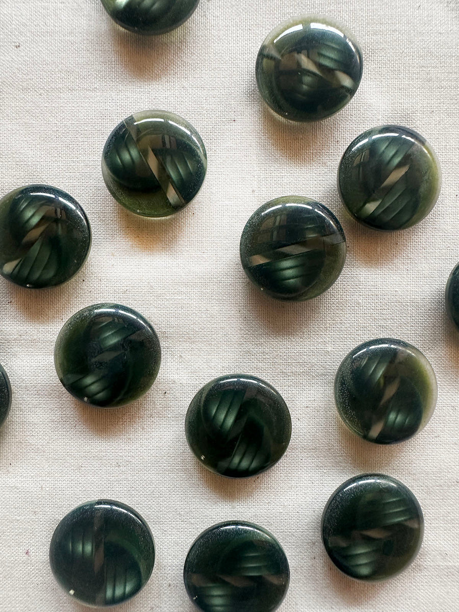Vintage Italian Deco Revival 60's Buttons