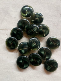 Vintage Italian Deco Revival 60's Buttons