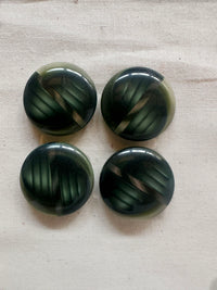 Vintage Italian Deco Revival 60's Buttons