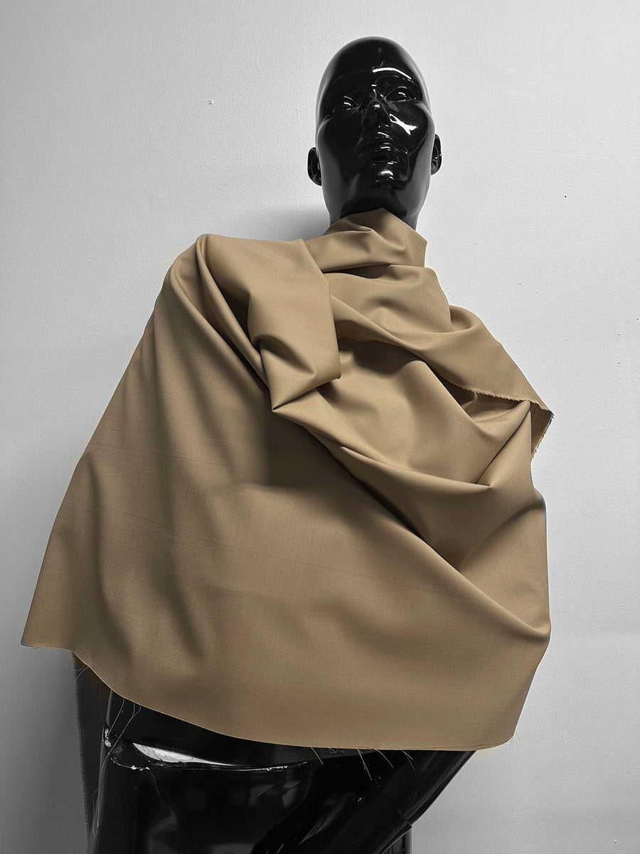 Premium Italian Tropical Wool - Camel