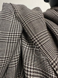 BC Lanificio Egidio Ferla Glenplaid Wool Spring - Brown S3