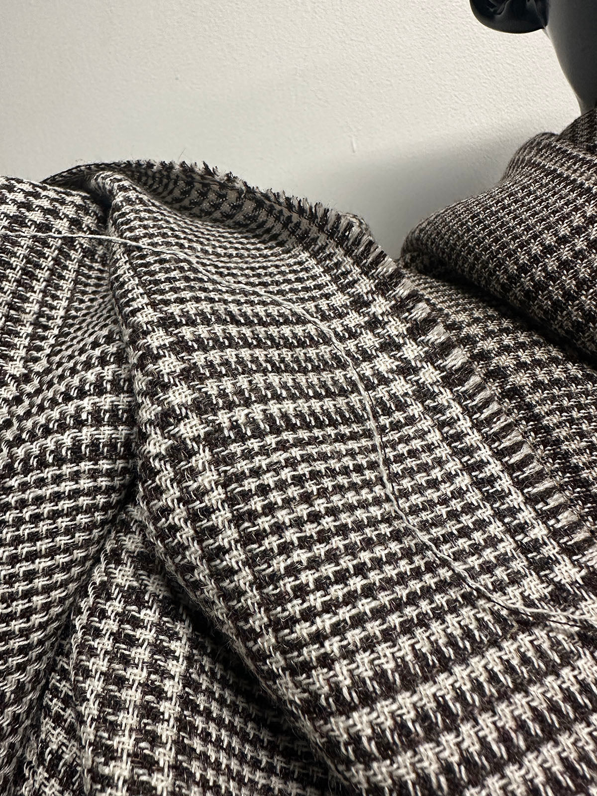 BC Lanificio Egidio Ferla Glenplaid Wool Spring - Brown S3
