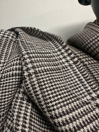 BC Lanificio Egidio Ferla Glenplaid Wool Spring - Brown S3
