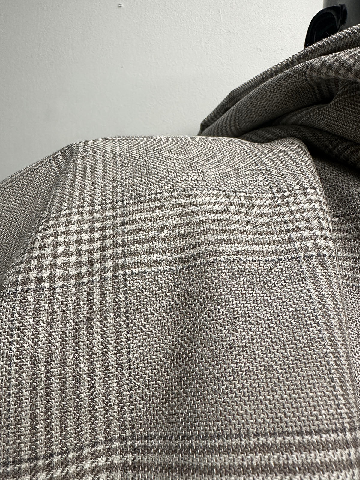 BC Vitale Barberis Canonico 1663 Taupe Glenplaid - S15