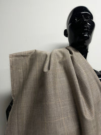 BC Wool Linen Glenplaid Suiting Summer - S16