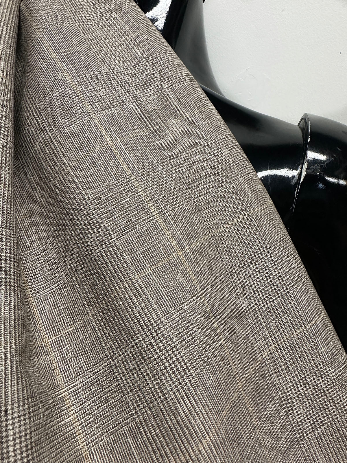 BC Wool Linen Glenplaid Suiting Summer - S16