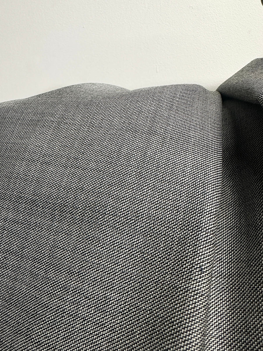 5 Yards BC Luxury Salt and Pepper Suiting S26
