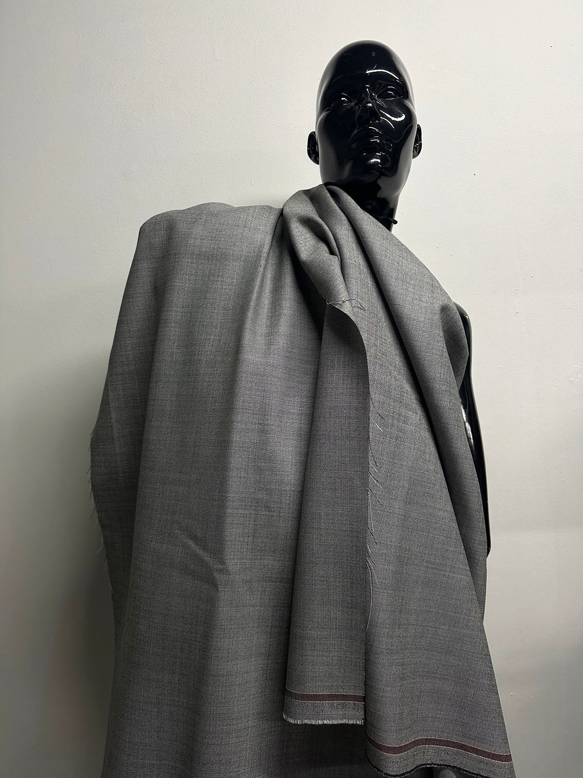 5 Yards BC Luxury Salt and Pepper Suiting S26