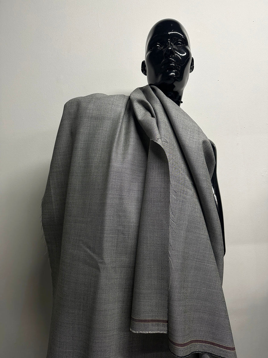 5 Yards BC Luxury Salt and Pepper Suiting S26