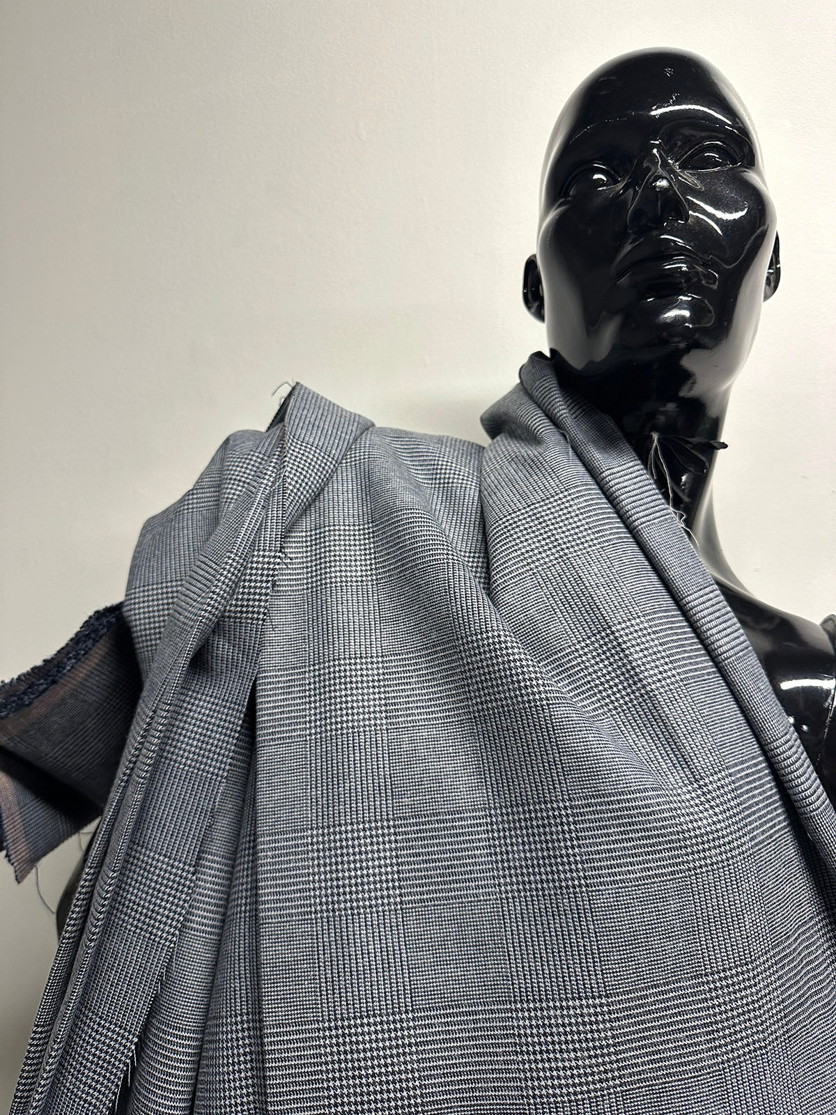 BC Sport Jacket Weight Blue Glenplaid Fabric S29