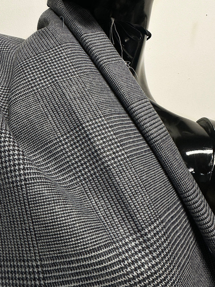 BC Sport Jacket Weight Blue Glenplaid Fabric S29