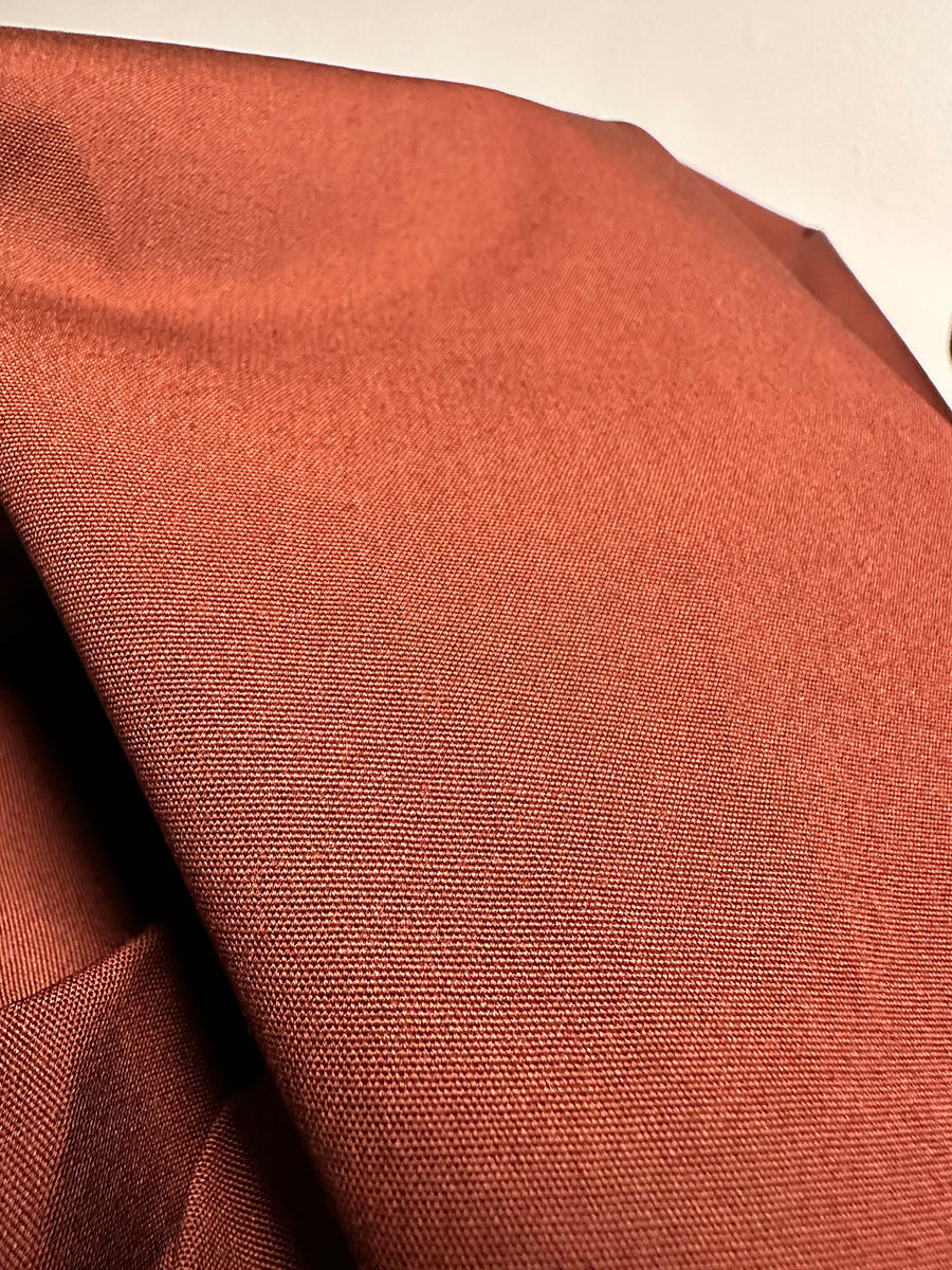 Crisp Cotton Windbreaker Jacket Canvas - Milk Chocolate