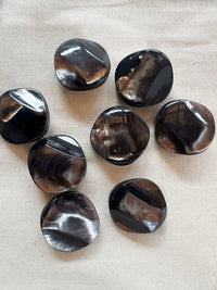 VIntage Italian Molded Into The Abyss Shell Buttons