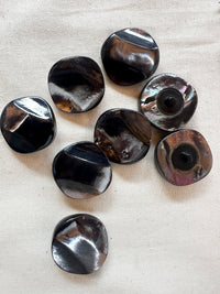 VIntage Italian Molded Into The Abyss Shell Buttons