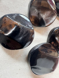 VIntage Italian Molded Into The Abyss Shell Buttons