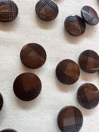 Vintage Italian Chocolate Brown