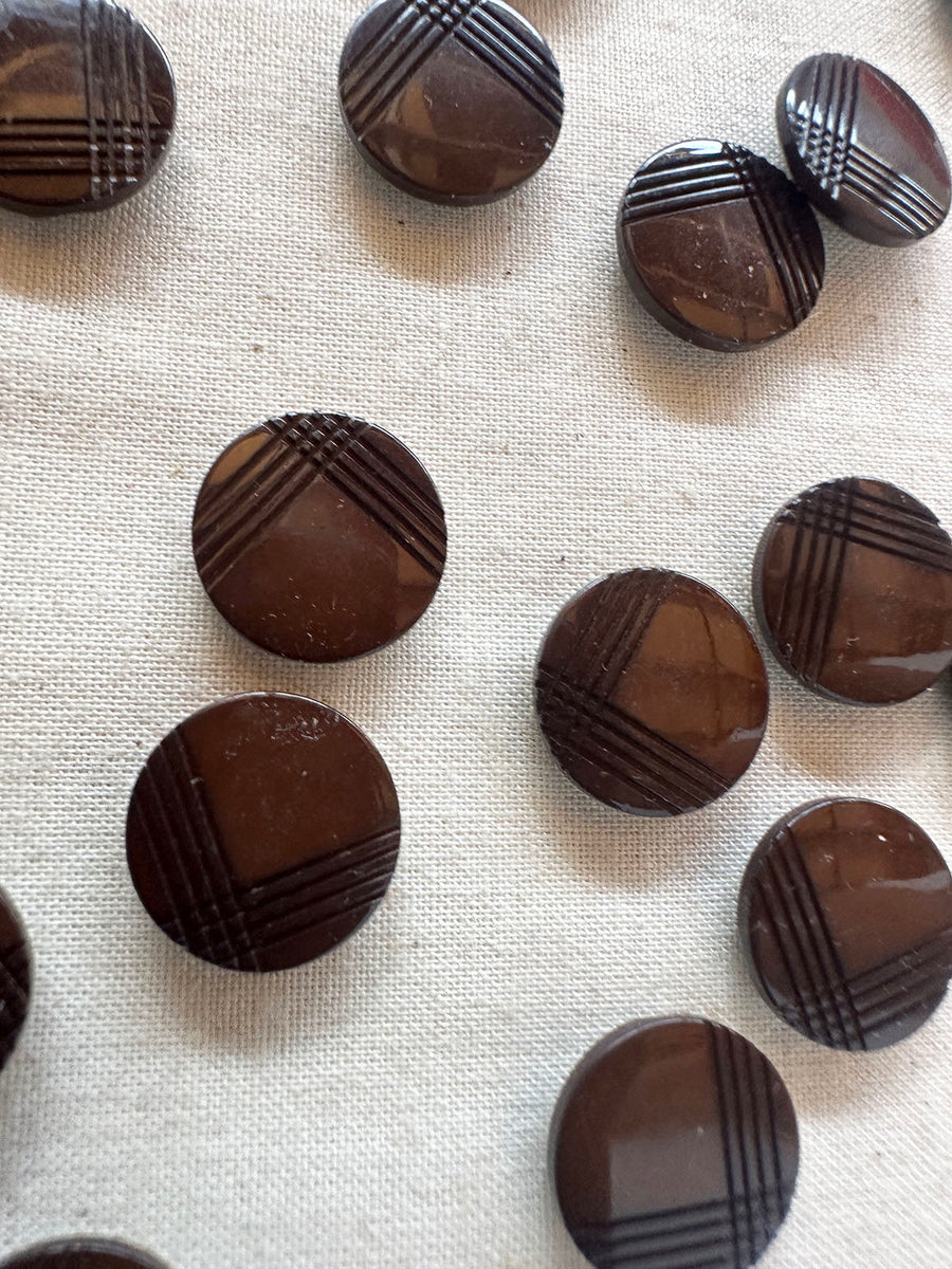 Vintage Italian Chocolate Brown