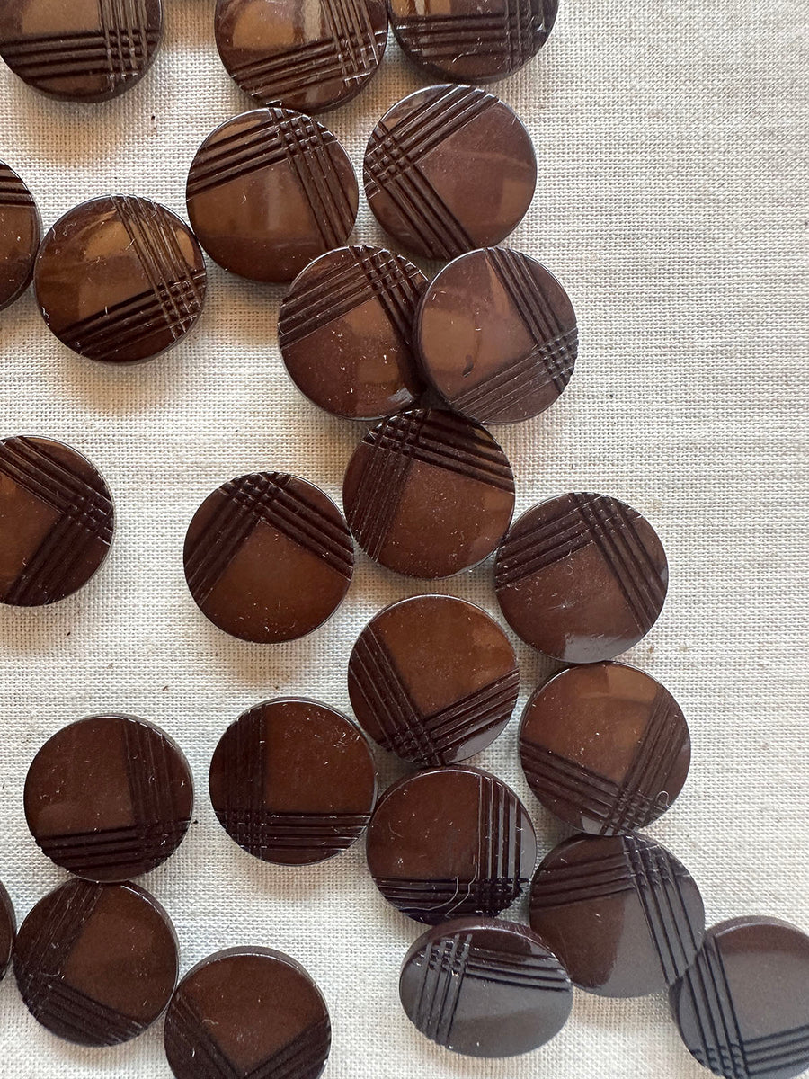 Vintage Italian Chocolate Brown