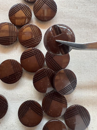 Vintage Italian Chocolate Brown