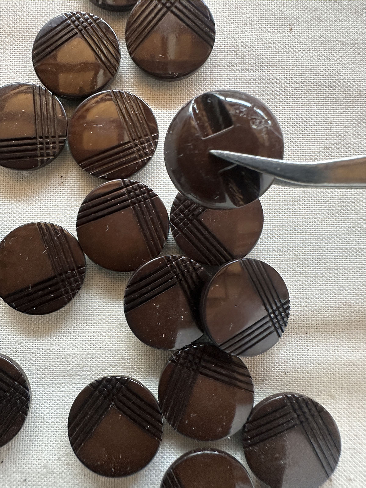 Vintage Italian Chocolate Brown