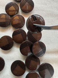 Vintage Italian Chocolate Brown