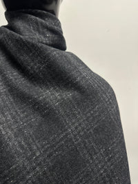 BC Soft Woolen Charcoal Check