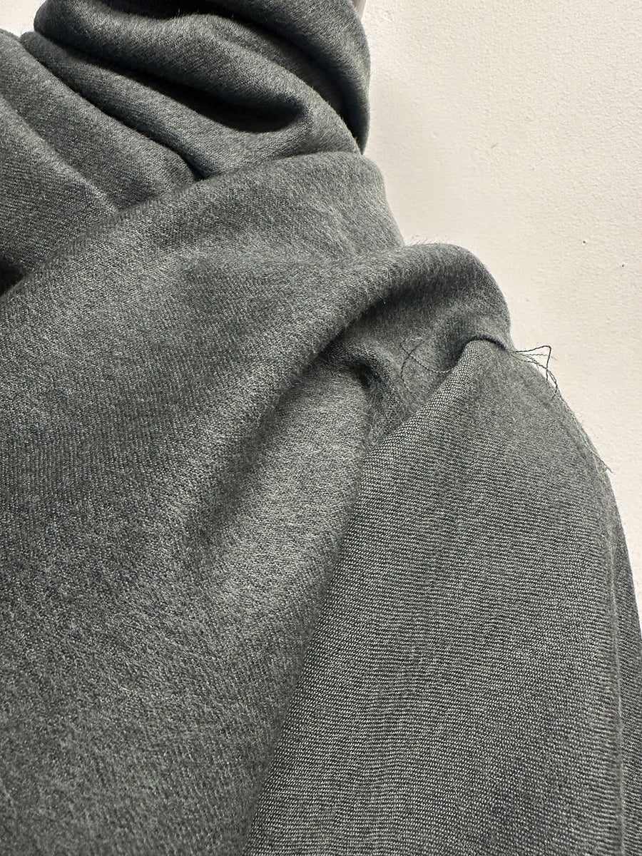Italian Iron Rust Flannel Jacket Weight Wool