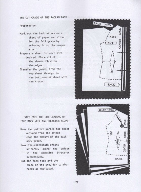 Advanced Pattern Grading Jack Kirchner E Book - L'Etoffe Fabrics LLC