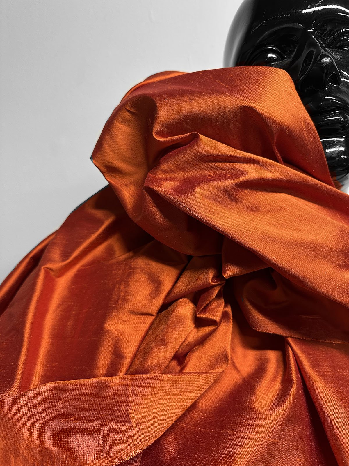 Amber Silk Dupioni - L'Etoffe Fabrics LLC