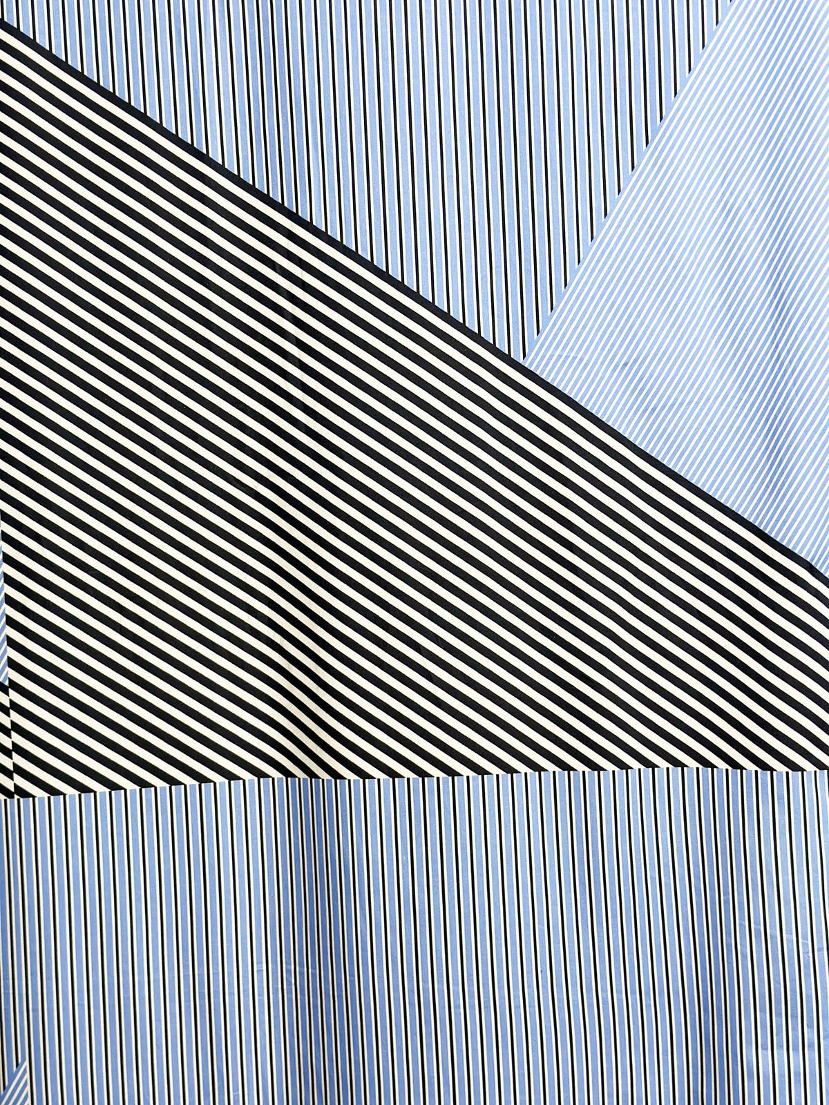 Angles Striped Cotton - L'Etoffe Fabrics LLC