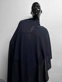 Another Navy Italian Soft Draping Caftan Wool Gauze - L'Etoffe Fabrics LLC