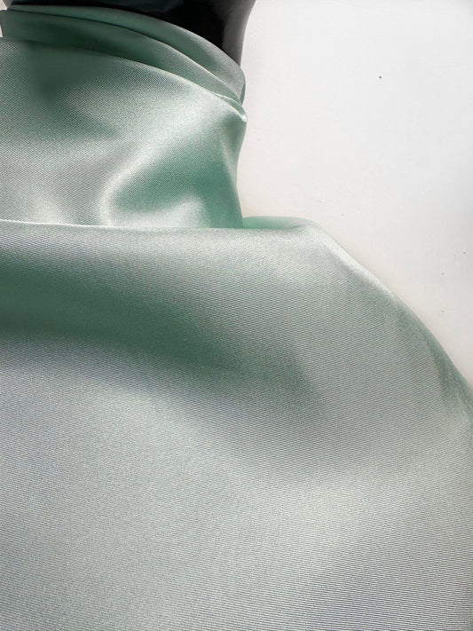 Aqua Silk Twill - L'Etoffe Fabrics LLC