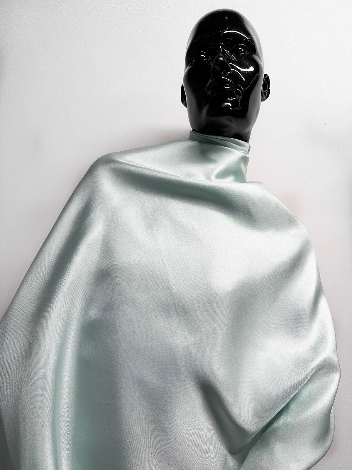 Aqua Silk Twill - L'Etoffe Fabrics LLC