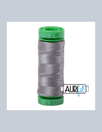 Aurifil 40 wt Arctic Ice Thread 220 Yards - L'Etoffe Fabrics LLC