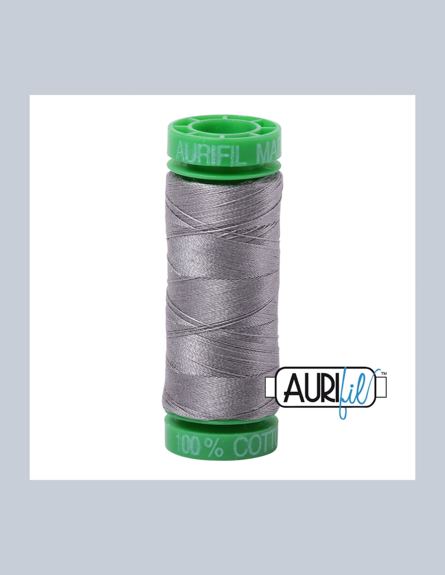 Aurifil 40 wt Arctic Ice Thread 220 Yards - L'Etoffe Fabrics LLC