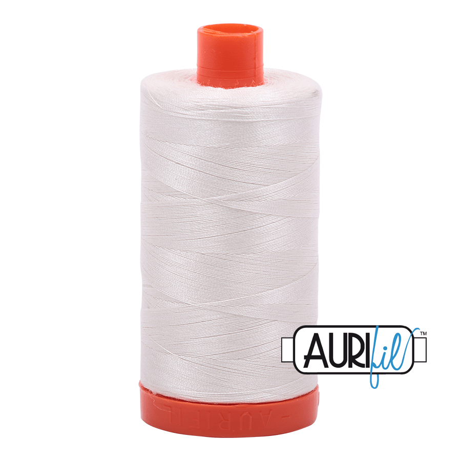Aurifil 50wt Sea Biscuit Cotton Thread Large Spool 1422 Yards - L'Etoffe Fabrics LLC
